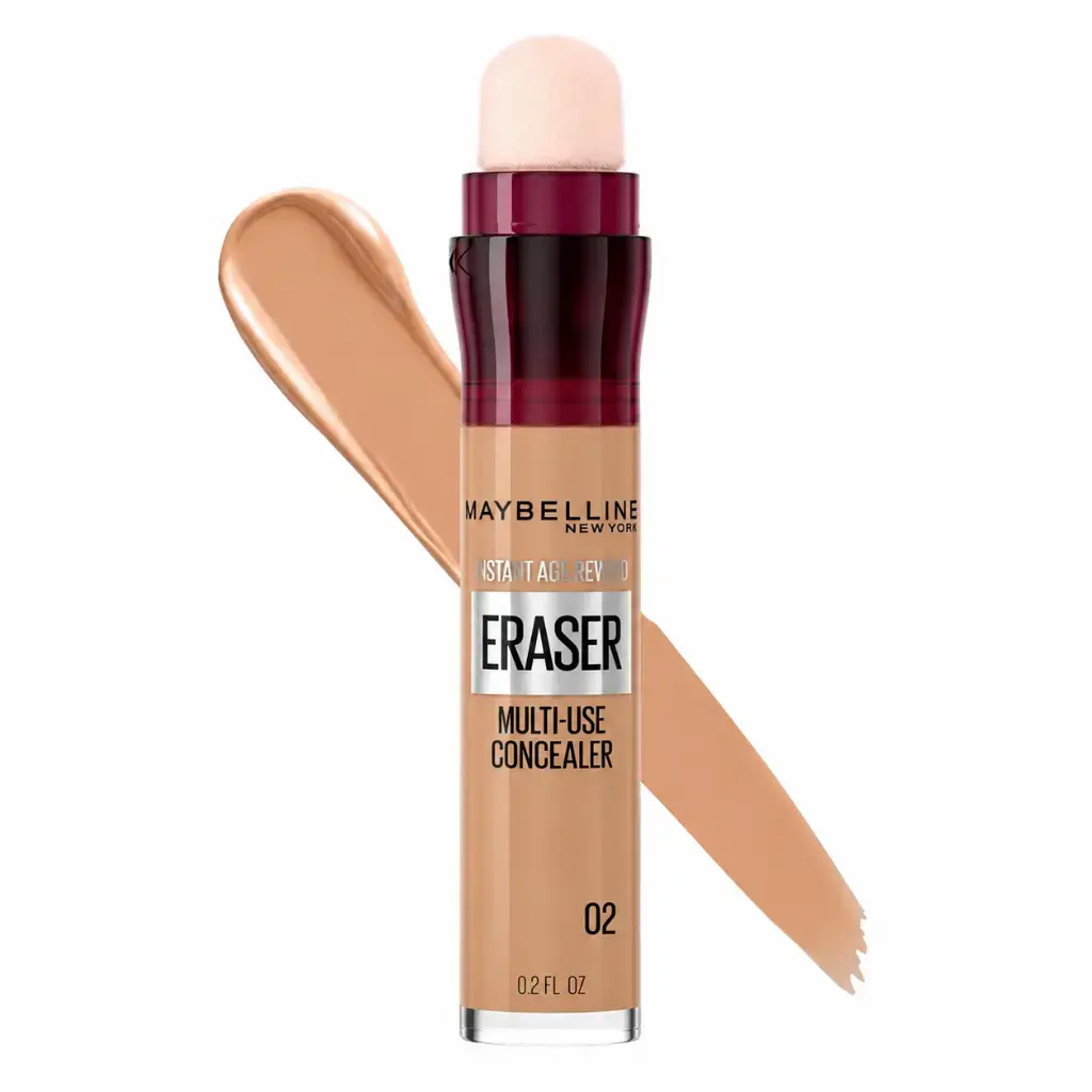 Maybelline New York Instant Anti Age Eraser Kapatıcı 02 Nude sünger aplikatörlü concealer