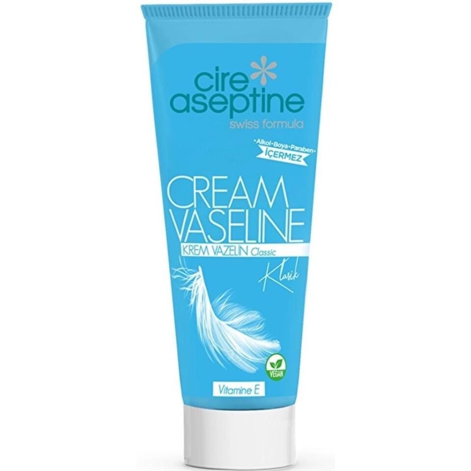 Cire Aseptine Klasik Vazelin Tüp 75 Ml