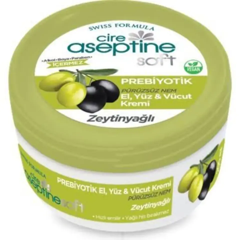 Cire Aseptine Prebiyotik Zeytinyağlı Krem 200 ml