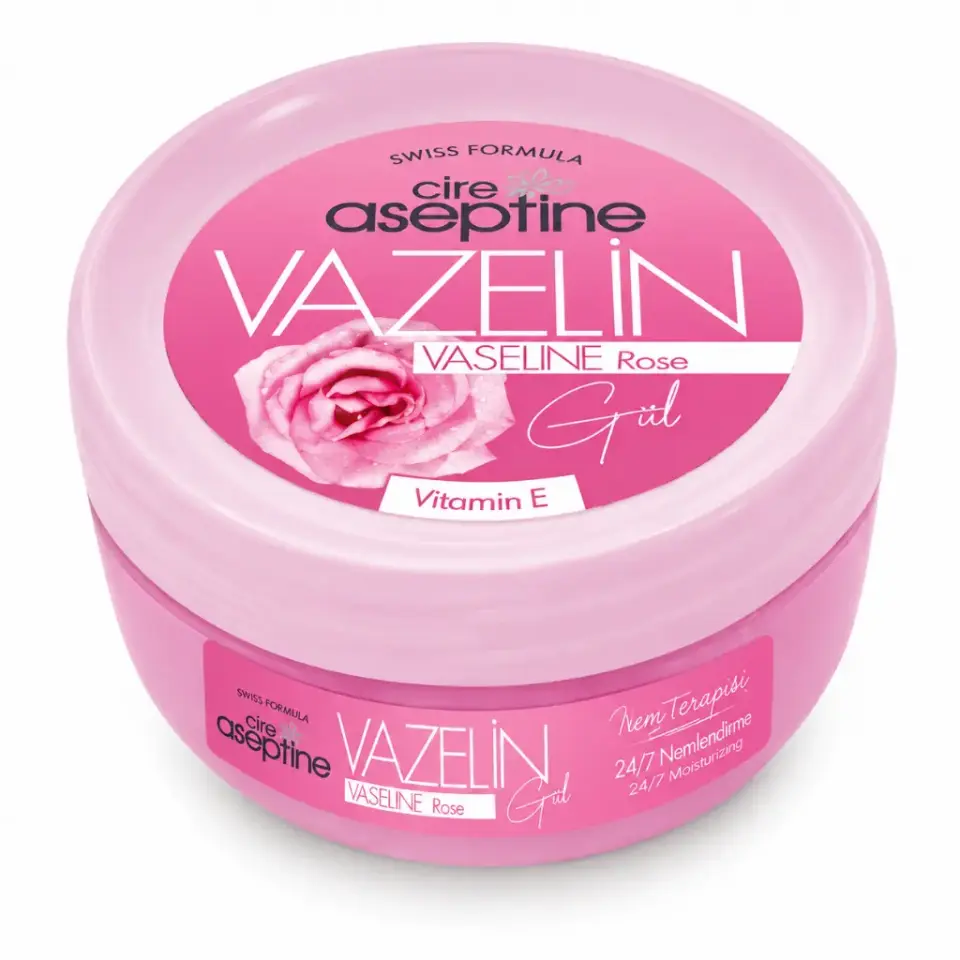 Cire Aseptine Gül Vazelin 90 ml