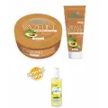 Cire Aseptine Avokado Vazelin 150 ml kavanoz ve 75 ml tüp vazelin seti 100 ml sprey limon kolonyası hediyeli