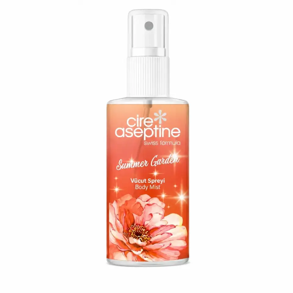 Cire Aseptine Summer Garden Vücut Spreyi 50 ml kadınlar için meyvemsi ve ferah günlük vücut spreyi