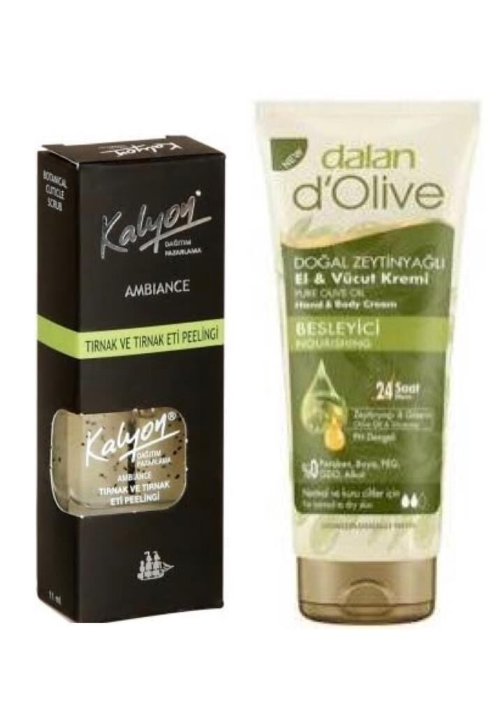 Kalyon Tırnak ve Tırnak Eti Peelingi + Dalan Tüp Krem 20 Ml