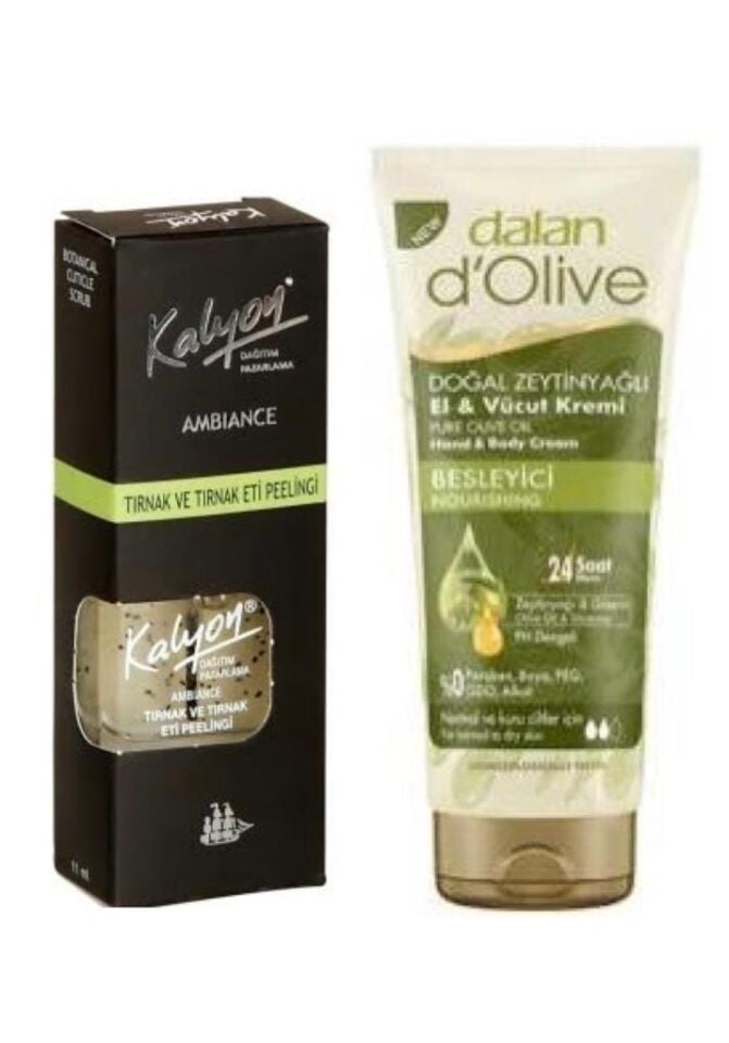Kalyon Tırnak ve Tırnak Eti Peelingi + Dalan Tüp Krem 20 Ml
