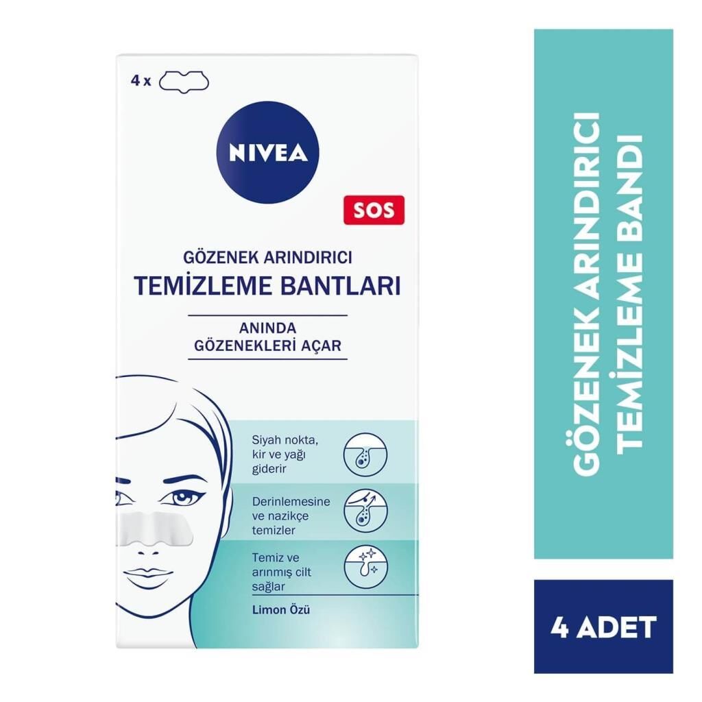 Nivea Yüz Gözenek Arındırıcı Temizleme Bantları