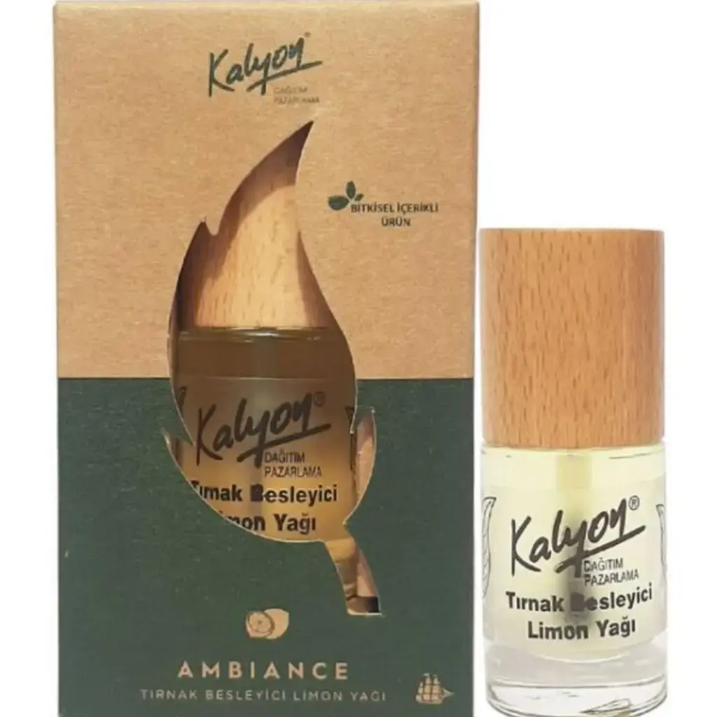 Kalyon Bitkisel Tırnak Besleyici Limon Yağı 11 Ml