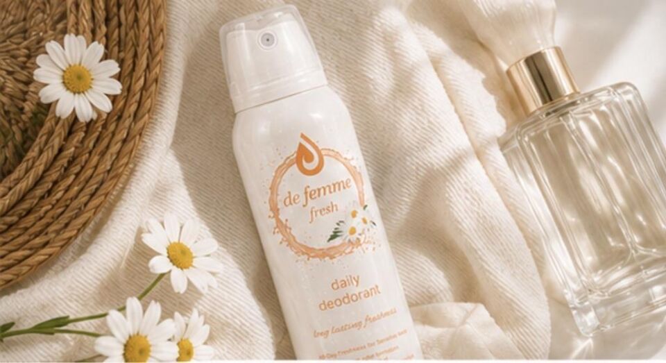 De Femme 3 Adet Fresh Daily İntim Genital Bölge Deodorant 125 Ml