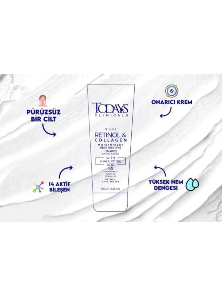 Todays Clinicals Onarıcı Krem 100ml+De femme Saç Proteini Hediyeli