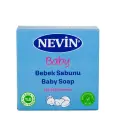 Nevin Bebek Sabunu 100 gr sekizgen kalıp saç ve vücut temizliği için bebek sabunu