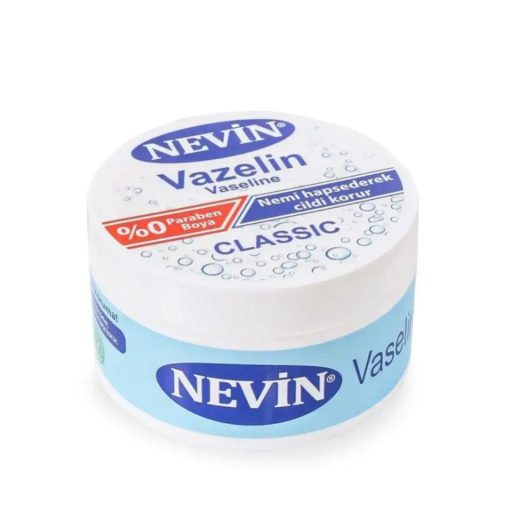 Nevin Vazelin 100 ml kuru cilt dudak ve topuk çatlakları için nemlendirici bakım vazelini