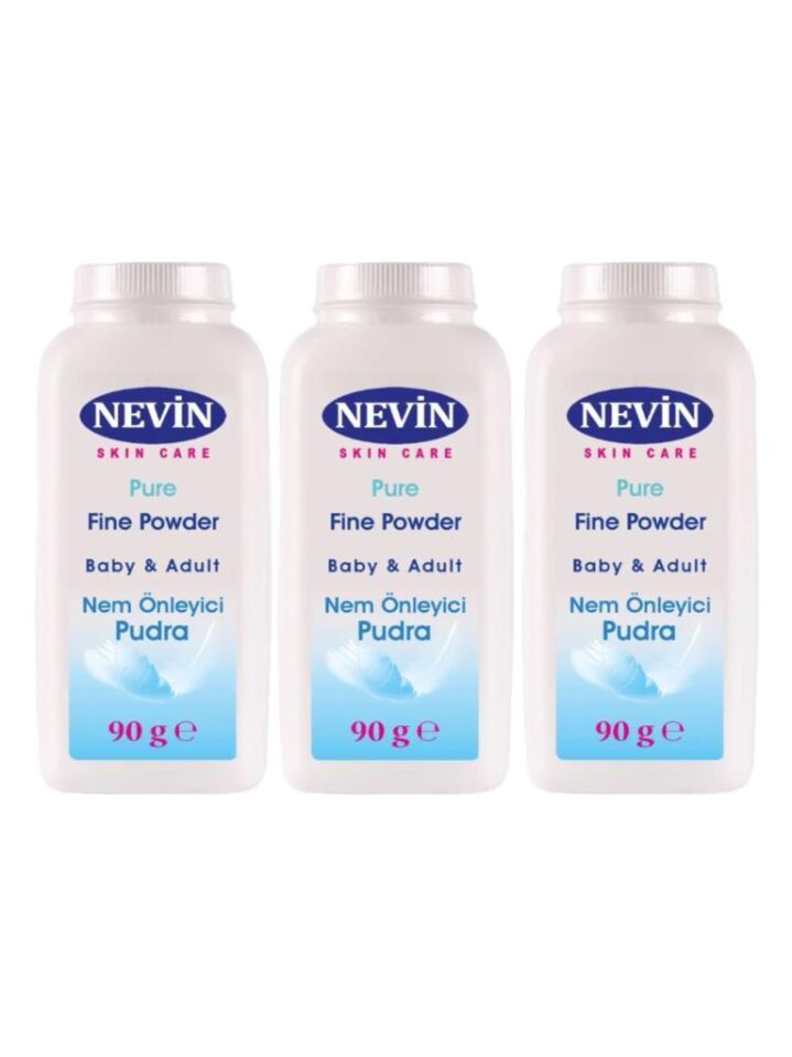 Nevin Nem Önleyici Pudra 90gr 3 Adet