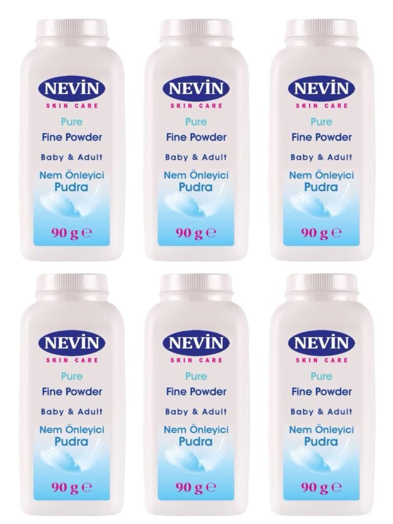 Nevin Nem Önleyici Pudra 90gr 6 Adet