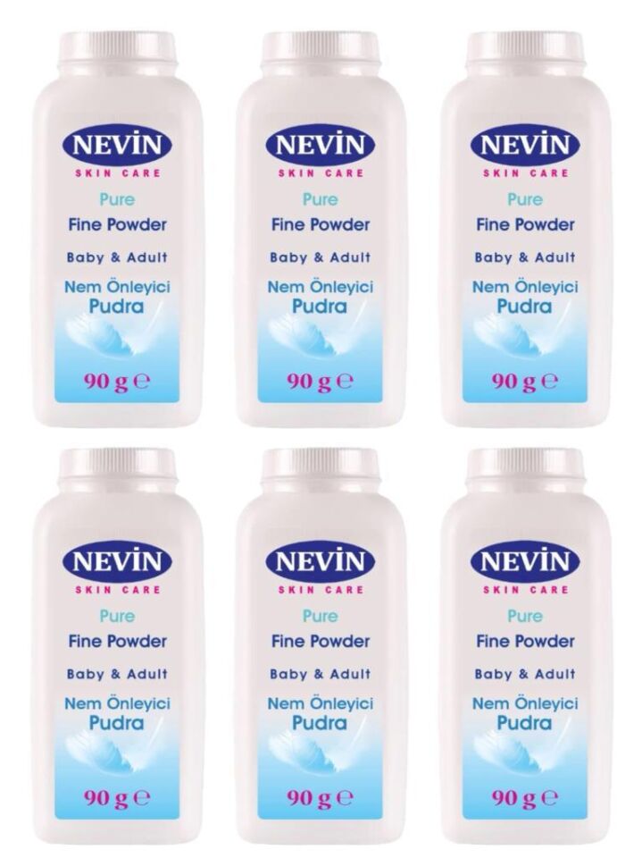 Nevin Nem Önleyici Pudra 90gr 6 Adet