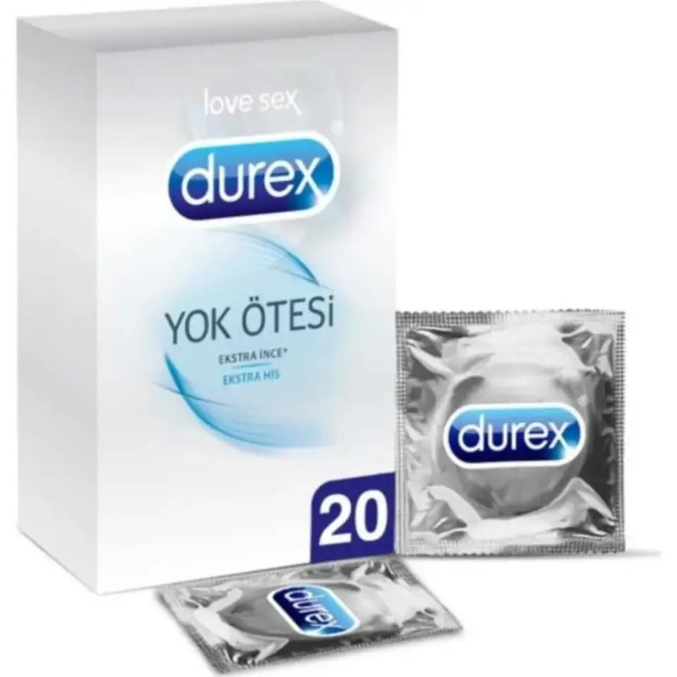 Durex Yok Ötesi Ekstra His Prezervatif 20'li