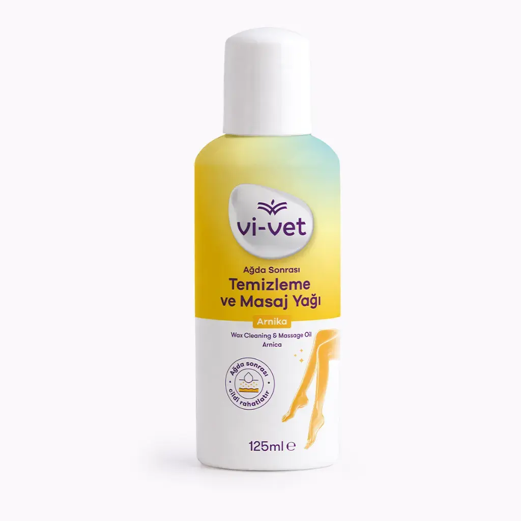 Vi-Vet Ağda Sonrası Temizleme ve Masaj Yağı Arnika 125 ml