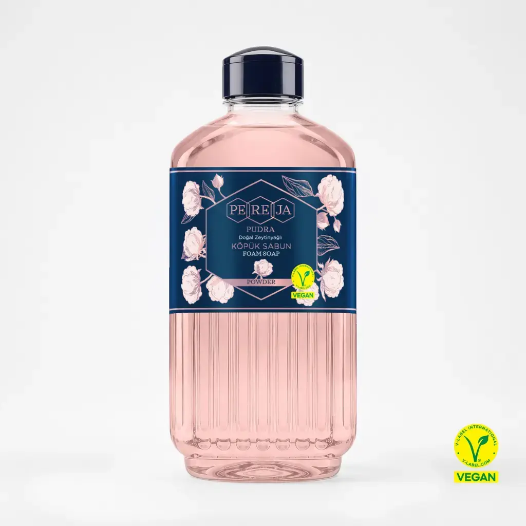 Pereja Pudra Doğal Zeytinyağlı Köpük Sabun 1000 Ml