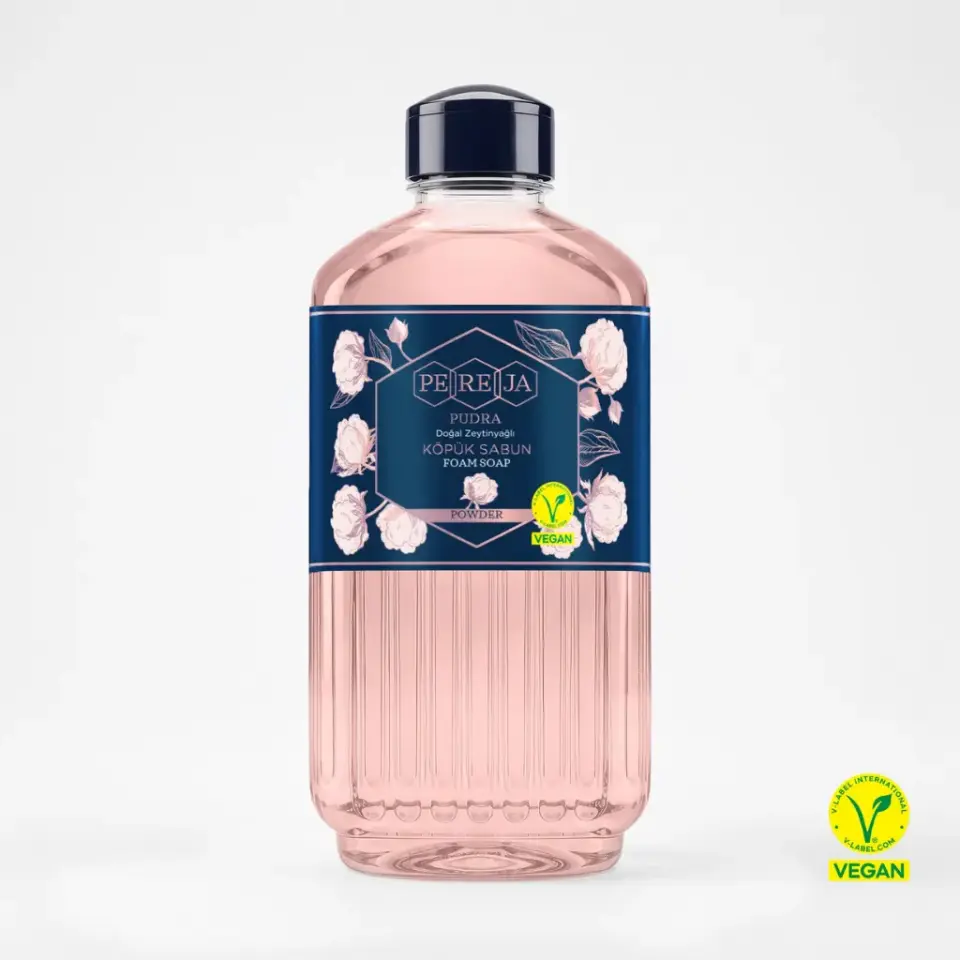 Pereja Pudra Doğal Zeytinyağlı Köpük Sabun 1000 Ml