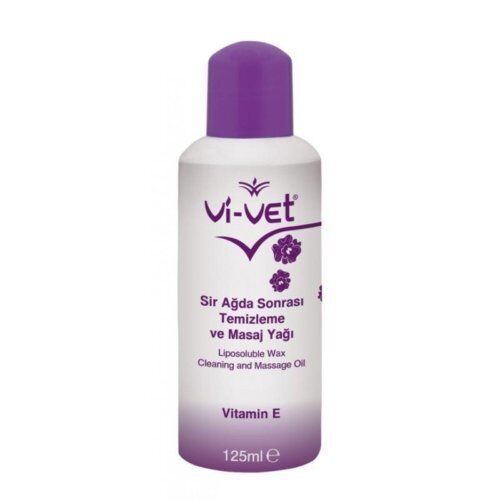 Vi-Vet Ağda Sonrası Temizleme Ve Masaj Yağı E Vitamini 125 ml 1 Ad.