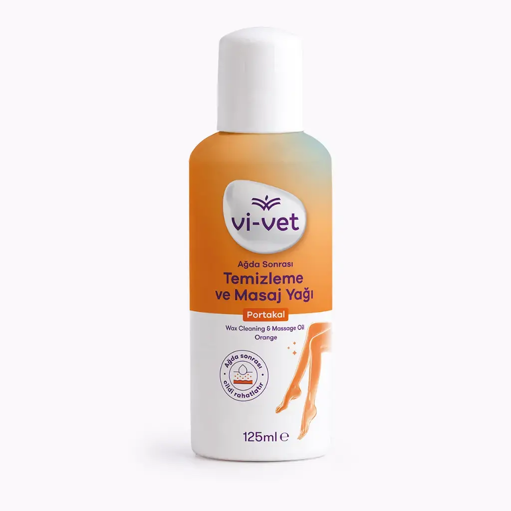 Vi-Vet Ağda Sonrası Temizleme ve Masaj Yağı Portakal 125 ml