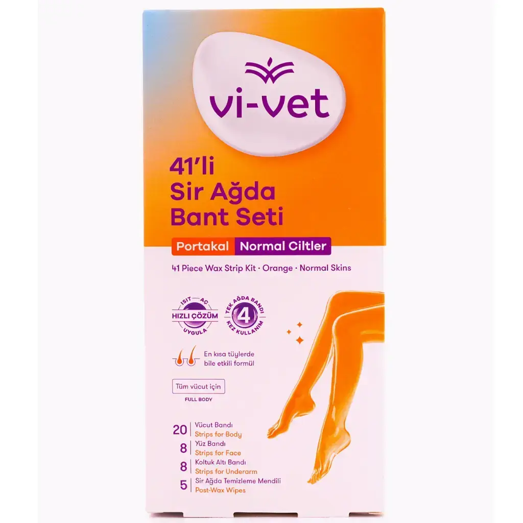Vi-Vet Sir Ağda Bandı Portakal 41'li