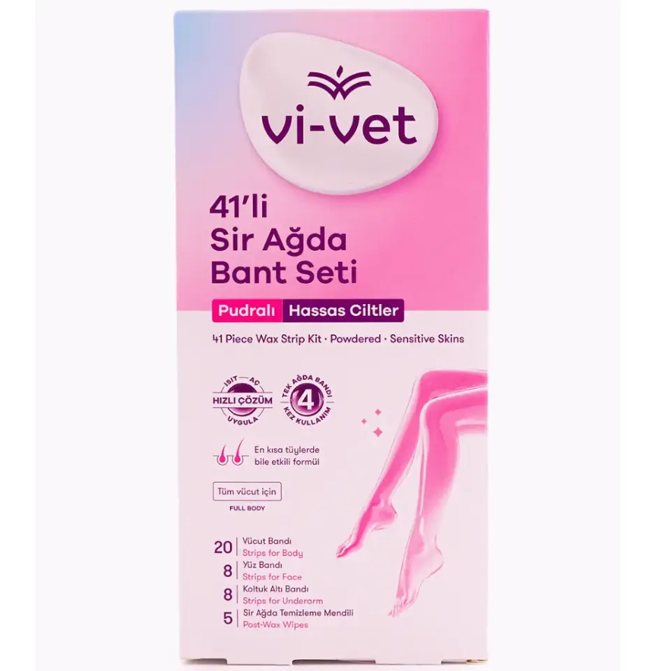 Vi-Vet Sir Ağda Bandı Pudralı 41'li