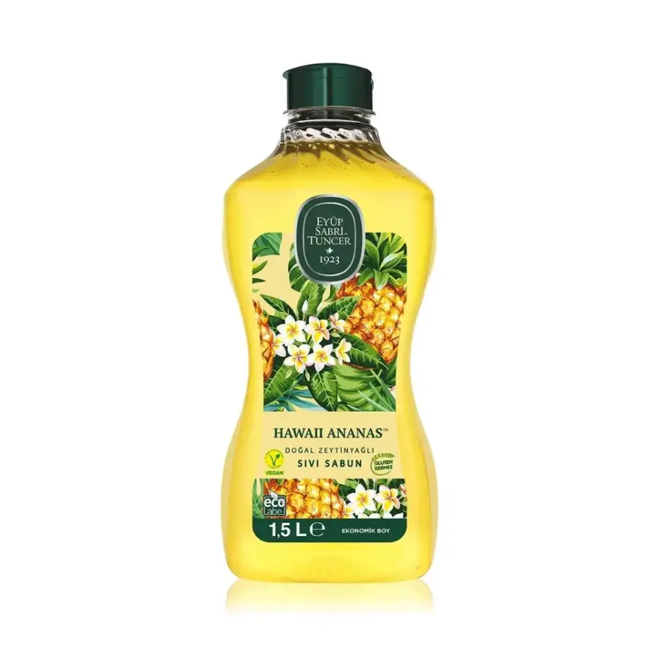 Eyüp Sabri Tuncer Hawaii Ananas Sıvı Sabun 1,5 Lt 1500 Ml