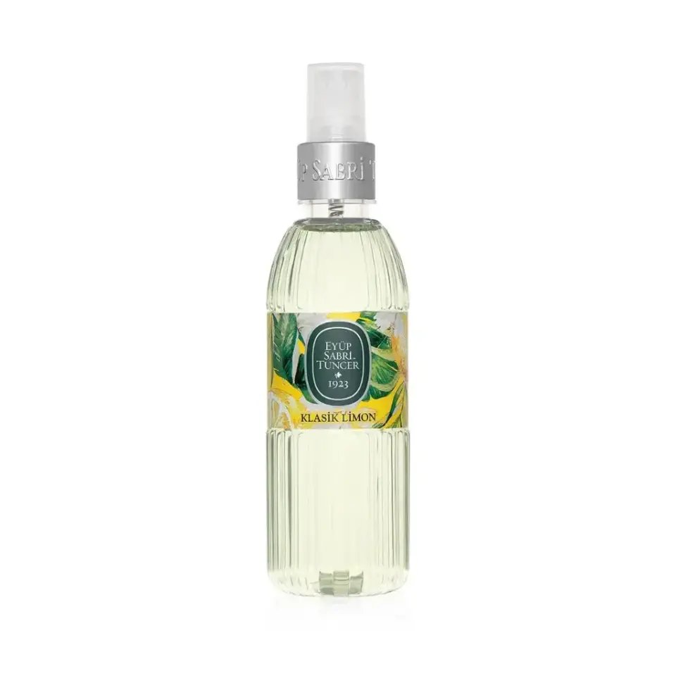 Eyüp Sabri Tuncer Klasik Limon Sprey Kolonya 150 ml Pet Şişe ferah limon kokulu kolonya