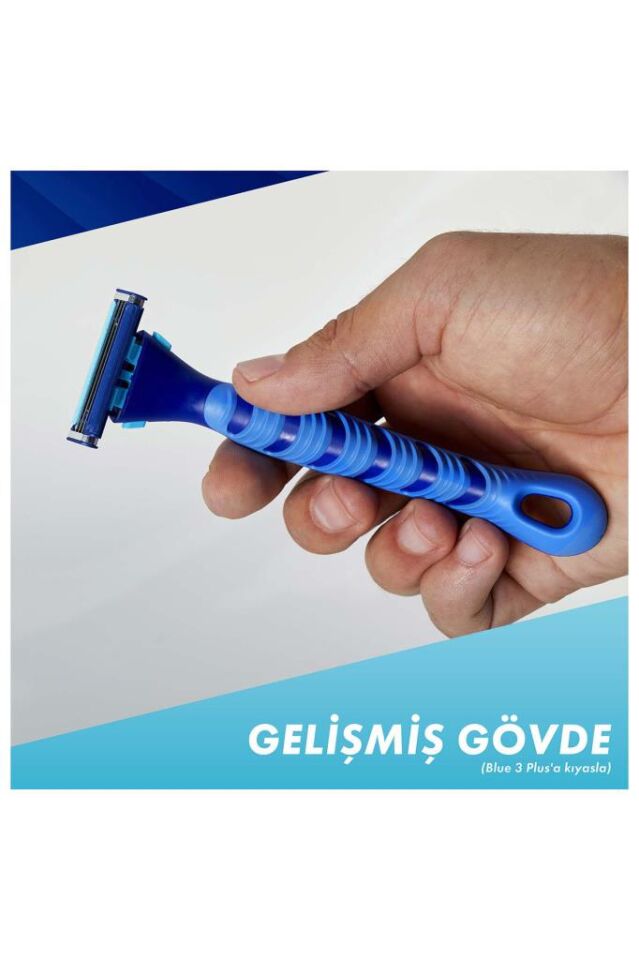 Gillette Sensor3+ Comfort 4'lü Yedek Bıçağı Başlıklı Tıraş Makinesi