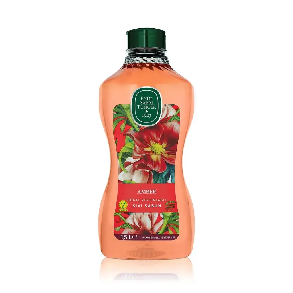 Eyüp Sabri Tuncer Amber Doğal Zeytinyağlı Sıvı Sabun 1.5 lt