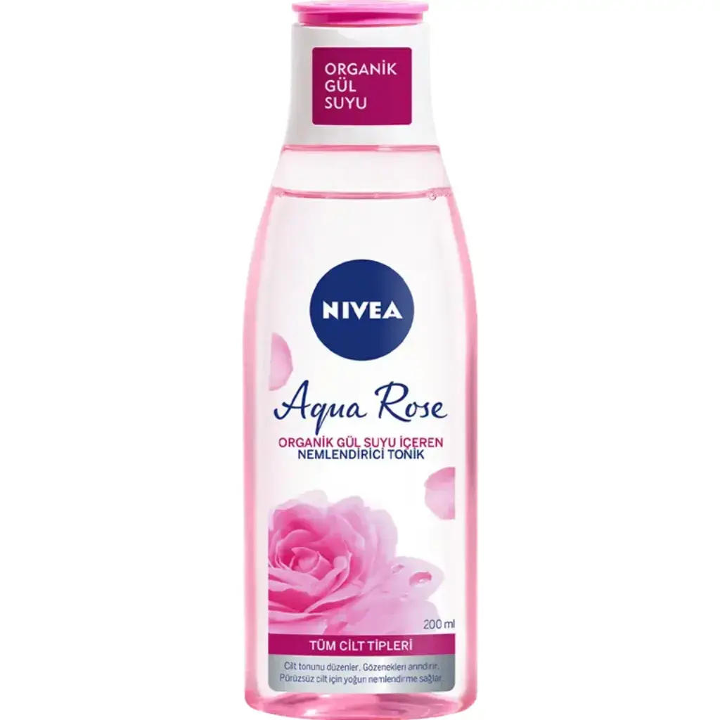 NIVEA Aqua Rose Organik Gül Suyu İçeren Nemlendirici Tonik