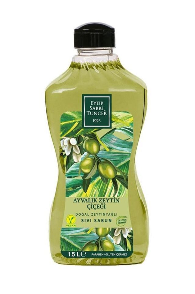 EYÜP SABRİ SIVI SABUN 1,5LT AYVALIK ZEYTİN ÇİÇEĞİ