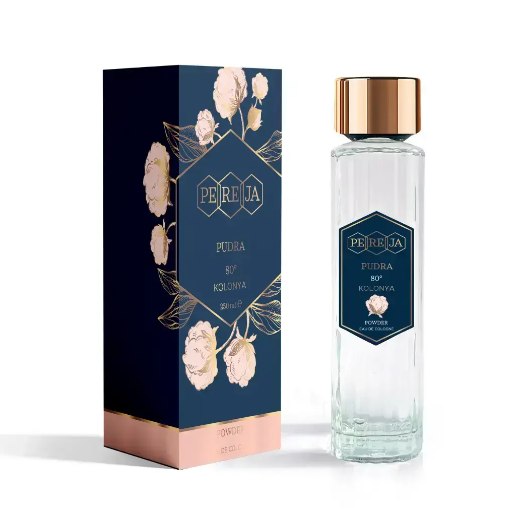 Pereja Pudra Kolonyası 250 ml Cam Şişe