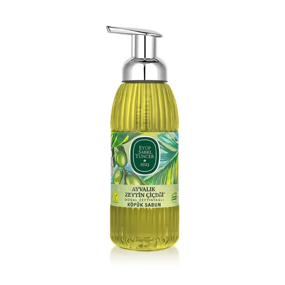 Eyüp Sabri Tuncer Ayvalık Zeytin Çiçeği Doğal Zeytinyağlı Köpük Sabun 500 ml