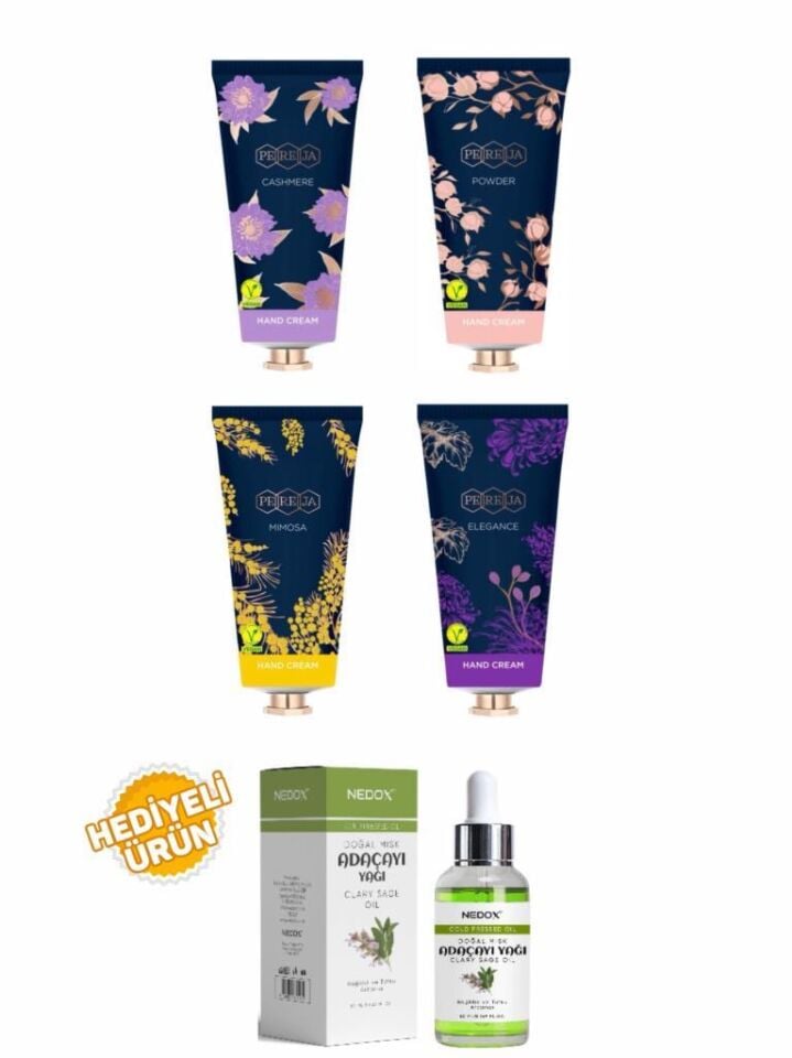Pereja 4'lü Set El Kremi 60 ml Tüp