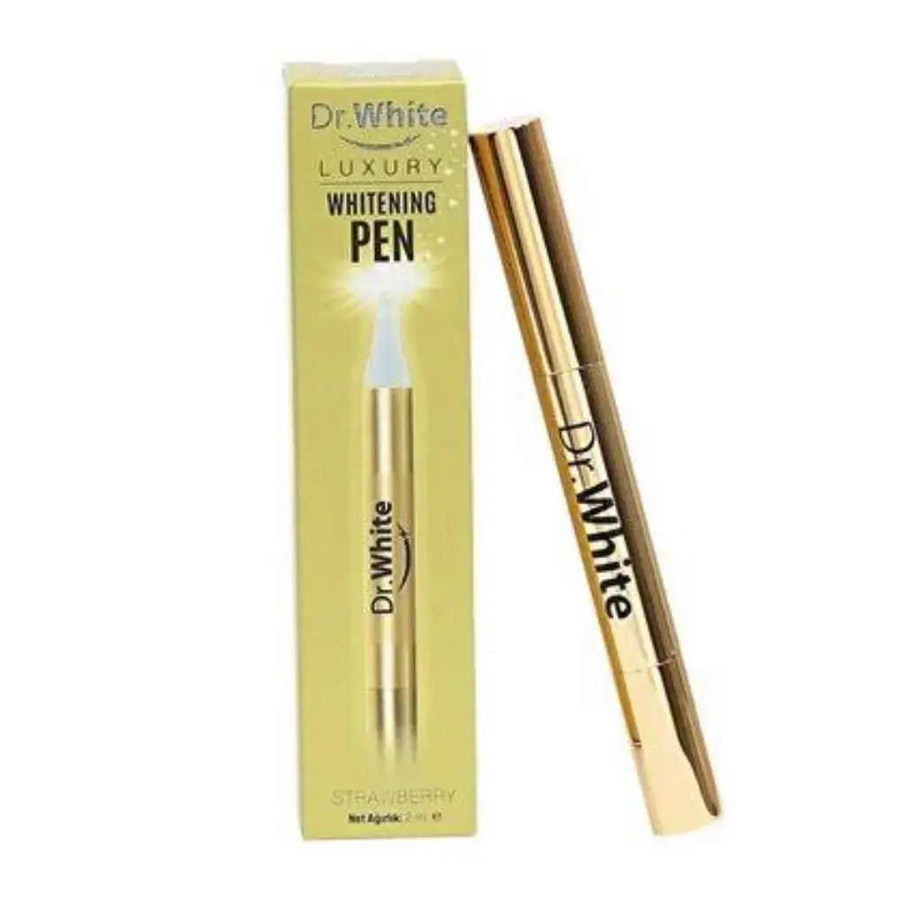 Dr.White Diş Beyazlatma Kalemi 2 ml Gold pratik diş beyazlatıcı kalem