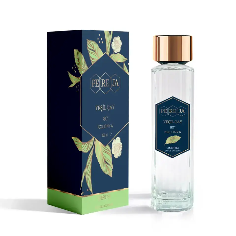 Pereja Yeşil Çay Kolonyası 250 ml Cam Şişe